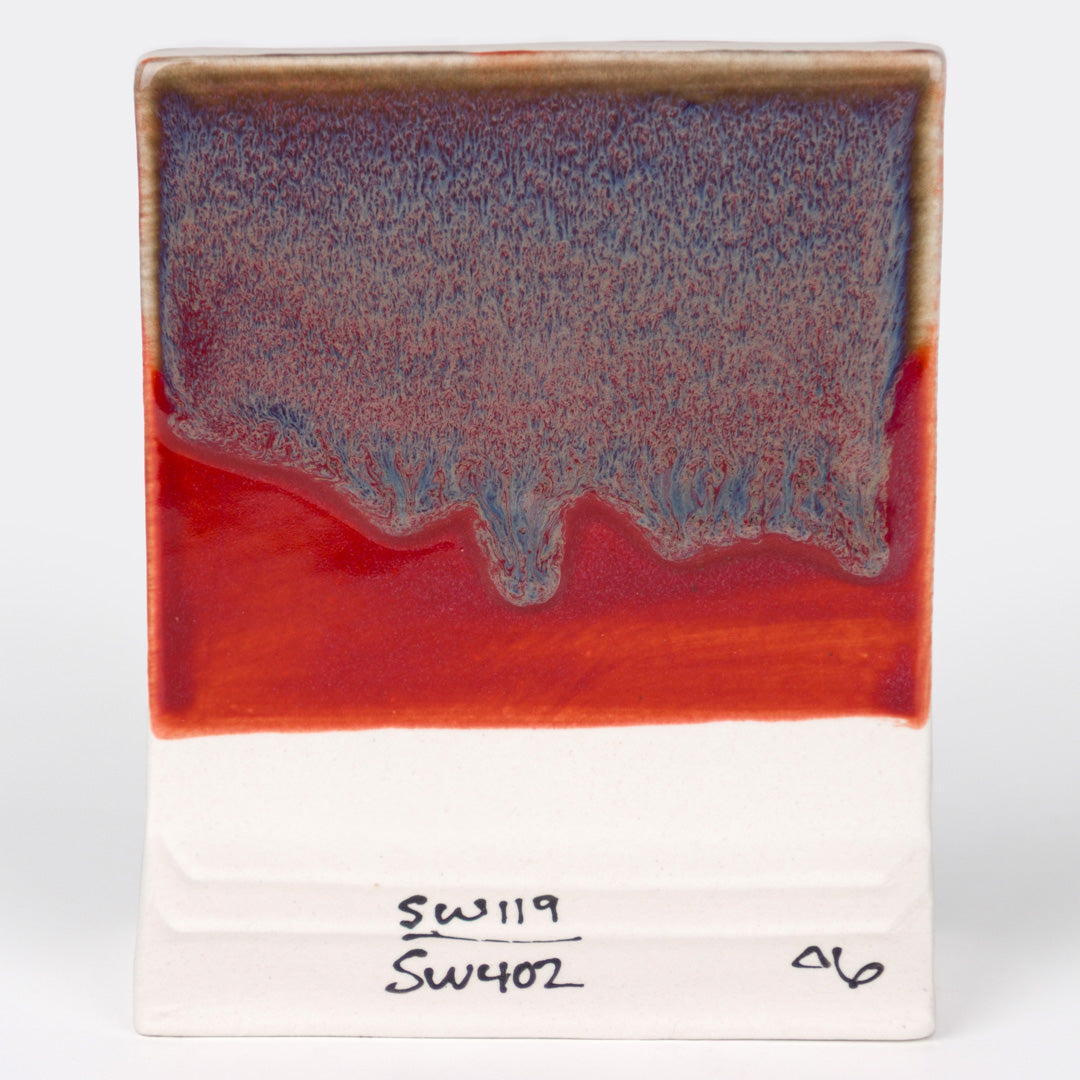 Pod SW119 Cinnabar, cone 6 – oxidace