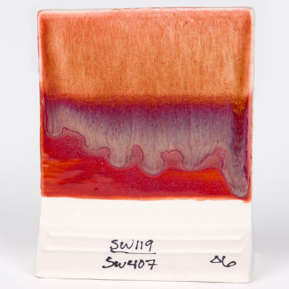 Pod SW119 Cinnabar, Cone 6 – oxidace
