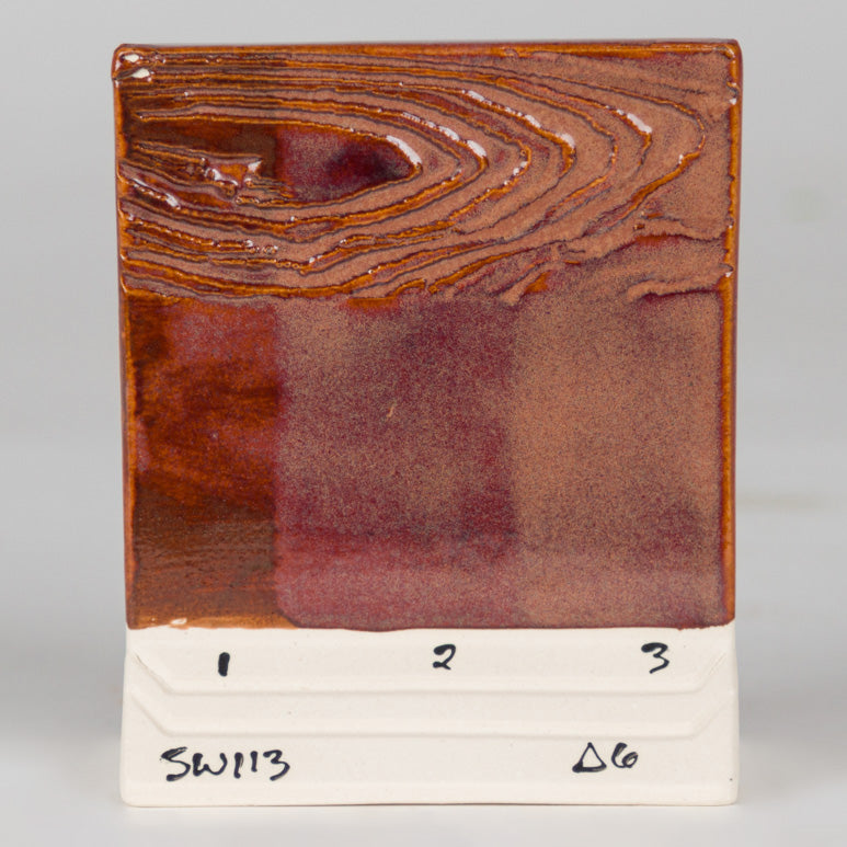 1, 2, 3 vrstvy, Cone 6 – oxidace