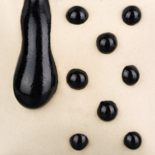 SW425-Rituals Stoneware Glaze 425 Black Melt Gloop