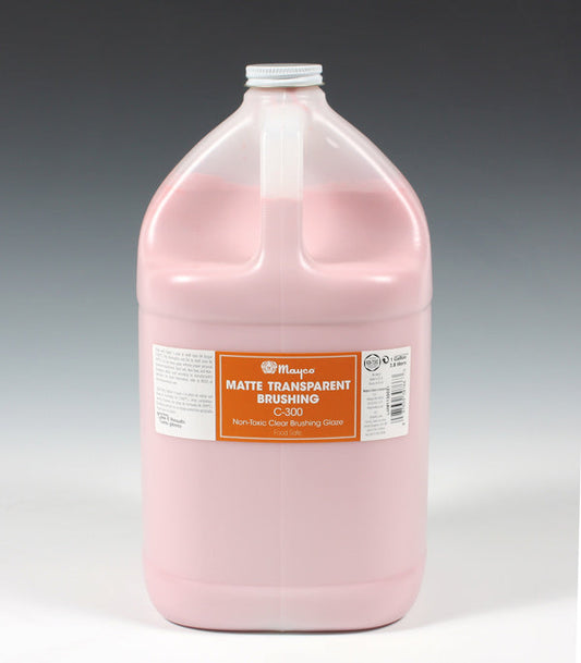 C300-C-300 Mayco Matte Transparent Glaze