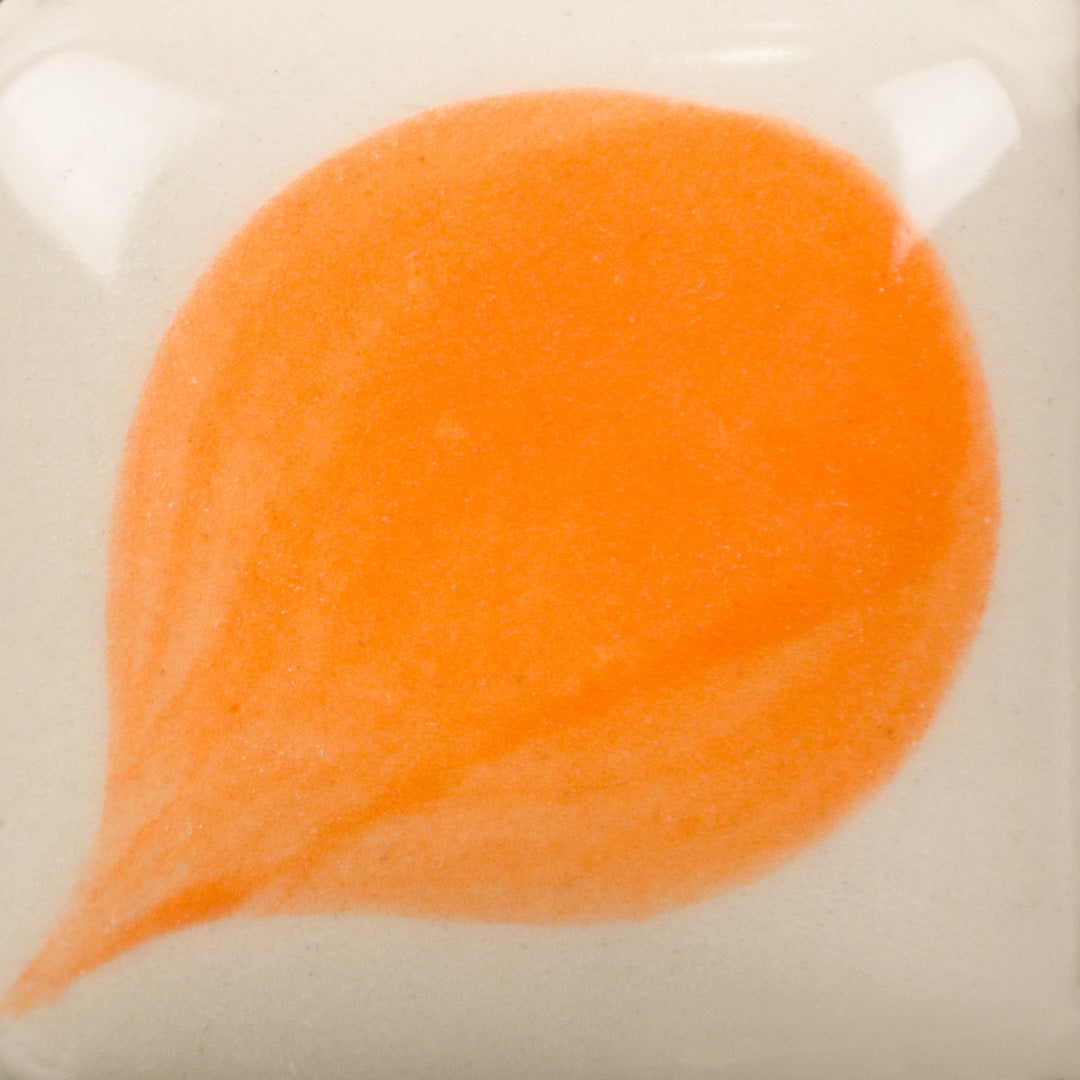 EZ058-Duncan-fired  EZ058 Poppy Orange